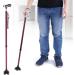 Adjustable Crutches Wood Cane Crutch with Supportive Curved Handle Exquisite Carving As Gifts Walking Sticks Fashionable Sturdy Stable for Men and Women-90Cm Family - Buy Online on GoSupps.com