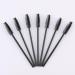 guohanfsh 50Pcs Eyelash Mascara Wands Disposable Makeup Brushes Eyebrow Applicator Cosmetic Tool Black + Rose Red - Buy Online on GoSupps.com