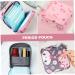 KOMBIUDA 4pcs Sanitary Napkin Storage Bags - Cute Zipper Period Pouch Set for Teen Girls - Travel Toiletry Bag Organizer - Buy Online on GoSupps.com