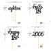 24 Glitter 18th Birthday Cupcake Toppers | Black Party Decorations for 2006 Birthday Boy - Perfect Cake Accessories - Buy Online on GoSupps.com