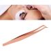 Buy Stainless Steel Eyelash Tweezers | Long Slanted Tweezers for False Eyelash Extension International Shipping Available - Buy Online on GoSupps.com