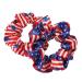 Cute Satin Hair Scrunchies Set - 6 Colors, American Flag Theme - Buy Online on GoSupps.com