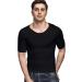 Odoland Men's Slimming Shirt 3-Pack - Thermal Compression Base Layer for Slim Muscle - White/Grey/Black, Large - Buy Online on GoSupps.com