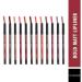 Swiss Beauty Bold Matte Lipliner Pencil 12 Multi Color (1.8g) Pack of 12 - Buy Online on GoSupps.com