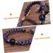DOITOOL Anti Motion Sickness Bracelet | Blue Crystal Dainty Bracelet for Car Sickness | Portable Beaded Female Accessory - Buy Online on GoSupps.com