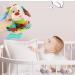 Hanging Car Seat Stroller Toy with Teether - Soft Plush Dog Design for Babies 6-12 Months | Soothing Teething Toy for 3-6 Months | Newborn Gifts for Boys and Girls - Buy Online on GoSupps.com