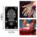 XMASIR 12 Sheets Henna Tattoo Stencils - Glitter Airbrush Temporary Tattoo Stickers - Indian Arabian Self Adhesive Templates - Buy Online on GoSupps.com
