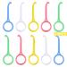 Wergund 10 Pcs Aligner Removal Tool for Teeth Aligner Removal Tool for Invisible Removable Braces Oral Care Disassembly Accessories Fits in a Dental Carrying or Aligner Case Cleaner- 5 Colors