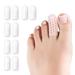 Toe Protectors Gel 10 Pcs Breathable Toe Protector Cap Cover Toe Guards for Protection of Ingrown Toenails Corns Calluses Blisters and More. Pinky Toe Caps-10 Pcs