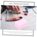 3 Pack Nail Remover Cotton Wipes Natural Fiber Makeup Remover for Nail Art Eyelash Glue & Manicure Pink - Buy Online on GoSupps.com