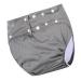 Adult Cloth Diapers Reusable Leakproof Anti-Incontinence Grey 72-92 cm