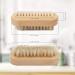5 Pcs Two-Sided Wooden Nail Brushes - Double Sided Hand Scrubbing Cleaning Brush for Men and Women - Natural Wood Manicure Supplies - Buy Online on GoSupps.com