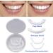 Brigtviee Cosmetic Veneers - Comfortable Upper & Lower Fake Teeth for Instant Smile | Artificial Dentures for Men & Women - Buy Online on GoSupps.com