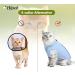 Buy Hipet Cat Surgical Recovery Suit - Abdominal Wound & Skin Disease Vest No E-Collar Needed - S Blue - International Shipping Available - Buy Online on GoSupps.com