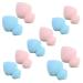 10 Gyro Shape Makeup Sponge Makeup Blender Sponge Beauty Foundation Blendding Sponge Professional Streak Application Makeup Sponges For Liquid Cream Powder