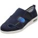 Men's Diabetic Slippers - Waterproof Soft Outsole, Comfy & Warm - Arthritis & Edema Relief - Navy Blue 7 - Buy Online on GoSupps.com