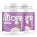 More protein cream 2 x 600 g mix of whey concentrate and casein ideal for building and maintaining muscle with lactase tested quality - made in germany 2x cream 600g (2 pack)