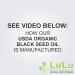 Lu'Lu Naturals Organic USDA Certified Black Seed Oil 8oz - Cold Pressed, Extra Virgin, Non-GMO Nigella Sativa - Cumin 8 Fl Oz - Buy Online on GoSupps.com