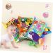 Jojofuny Educational Animal Cloth Book Toy - Early Learning Brain Puzzle Toy - Buy Online on GoSupps.com