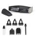 Compact Mini Facial Hair Trimmer for Men - Travel Beard & Mustache Grooming Kit | Battery Operated Black Matte Shaver - Buy Online on GoSupps.com