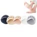 Honeycomb Fabric Forefoot Pads, Women High Heels Invisible Socks, Comfortable Non-Slip Corrective Toe Socks Pad 5pairs