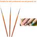 Functional Nail Brush for Dotting 3 Pieces Nail Art Pens Superfine Nail Art Brushes Fine Liner Detailing Brush Drawing Painting Pen Nail Dotting Tool - Buy Online on GoSupps.com