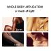 Shimmer Body Oil - Highlighting Liquid Glow Luminizer | Moisturizing Face Serum & Body Oil for Dry Skin - Pack of 2 - Buy Online on GoSupps.com