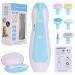 ifayhome 27-in-1 Rechargeable Electric Nail File Set with Unique Oscillating Head   Shape  Smooth  Buff & Shine Nails   Remove Cuticles & Calluses   Salon Quality Manicure Pedicure Results (Green)