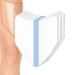 Protection Anti-Frottements pour la Face Interne des Cuisses - Transparentes Imperm ables 5 Bandes Anti-Frottement Cuisses - Articles De Sant & Maison Pour Sportifs Et Coureurs