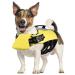 PopetPop life jacket for dogs - reflective dog vest float coat coat life jacket swimming training with upholstery for small medium large dogs