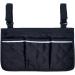 zutaa Wheelchair Armrest Side Storage Bag Portable Wheelchair Side Pocket Suitable for Most Walking Wheels and Mobile Equipment - Buy Online on GoSupps.com