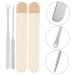 Korean Spatula Makeup Set - Cosmetic Palette & Mixer Tool for Artists | 17x2.5cm | International Shipping - Buy Online on GoSupps.com