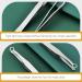 Beavorty Round Nose Hair Trimmer Set - Stainless Steel Nose Tweezers & Eyebrow Scissors for Men | Precision Nose Hair Removal - Buy Online on GoSupps.com