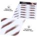 FOMIYES 8 Pcs Eyebrow Stickers Blush Makeup Make up Kit Eyebrown Sticker Eyebrow Tool 6d Water Proof Shaper - Buy Online on GoSupps.com