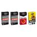 4 Boxes X 38g of Fazer Super Salmiakki Mix ((2) salmiakki - (1) super salmiakki - (1) pantteri) Original Finnish Salty Liquorice Salmiak Salmiac Pastilles Lozenges Dragees Drops Sweets Candy