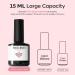 Modelones Jelly Gel Nail Polish 15ML Grey Pink Translucent Sheer Nude Colors Neutral Skin Tone Gel Polish Soak off U V LED Cured at Home Salon DIY French Manicure Nails Art Jelly Grey - Buy Online on GoSupps.com