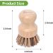 Bamboo Dish Brush - 3 Pcs Hard Natural Bamboo Wok Brush Dish Scrub Brush Pot Scrubber Dish Scrubber Brush Dishwashing Brush for Cleaning Pans Pots and Sink 3 Pcs Hard Brush - Buy Online on GoSupps.com