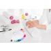 APEX Professional 50-Piece Nail Color Display Ring & Swatch Sticks - Clear Transparent Nail Art Pallet Tips - Buy Online on GoSupps.com