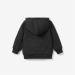PatPat Toddler Hoodie - Solid Color Textured Hooded Sweatshirt with Pocket, 1-2 Years, Black - Buy Online on GoSupps.com