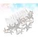 Housoutil Rhinestone Hair Headwear for Women Hair Combs for Women Alloy Hair Comb Hair Rhinestones Hair Comb for Bride Rhinestone Comb Tiara Crystal Hair Comb Women's Pearl Wedding - Buy Online on GoSupps.com