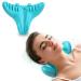 Neck and shoulder relaxer portable cervical traction device neck end neck contempt chiropractic pillow for relieving temporal joint pain