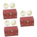 Healvian 3 sets Gymnasium Ball Handgan Guide Massage Balls From Jade Jade Health Ball Hand Leisure Ball Chinese balls.