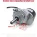 24v Electric Motor Brushed 250w Metal Low Speed Brush Motor 75r/min Electric Wheelchairs Brush Motor Accessory Sets Wheelchairs Mobility Scooters & Accessories - Buy Online on GoSupps.com
