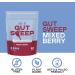 Gut Sweep - Daily Digestion Supplement - Psyllium Husk Fiber - Supports Appetite Control - Gluten Free & Plant Based - Keto & Paleo Friendly - 40 Servings - Mixed Berry - Buy Online on GoSupps.com