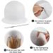 Dadabig 2 Sets Hair Dyeing Highlighting Cap Silicone Highlighting Cap Professional Reusable Salon Hair Coloring Hat with 2 Metal Hooks and 100 Gloves for Dyeing Hair - Buy Online on GoSupps.com
