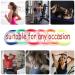 Hair Ties  No Damage Hair Accessories  Elastic for Women  Men  Girls  Soft Seamless  2 Inch in Diameter 100 Pcs Color Multicolor - 100 Pcs - Buy Online on GoSupps.com