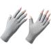 Dykjgsgo UV Shield gloves anti UV gloves 1 pair of gel manicure gloves nail care gloves UV protection gloves fingerless gloves for nail polish nail art dryer (a)