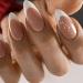 Gel Nail Polish Set - French Manicure Gel Polish White & Nude Nail Polish Set with Top Coat Base Coat Soak Off UV Gel French Manicure Set for Nail Art with French Tips Guides Sticker - Buy Online on GoSupps.com