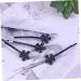 Beaupretty 6 Pairs Hair Accessories Hairpin Headgear Side Clip Bride Metal - Buy Online on GoSupps.com