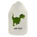 Stamp factory-hot water bottle with a personalized cover-cozy heat bottle cover with desired text such as names design-gift idea for children & adults (800 ml | dinosaurs)
